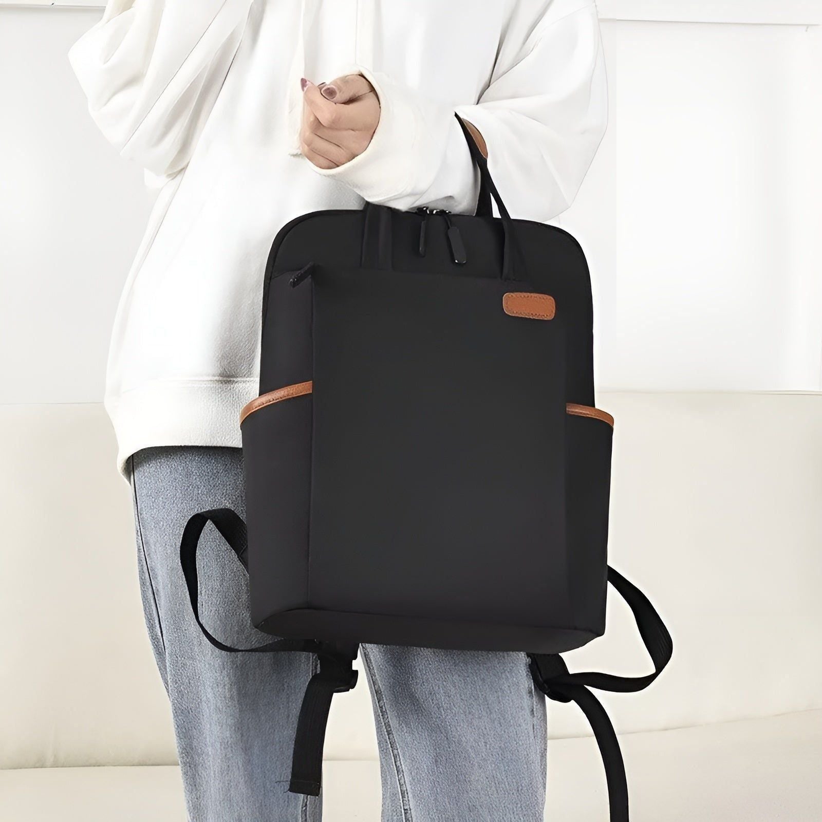 Lunara Anti-Diebstahl Damen Rucksack | Wasserabweisend & Vielseitig | In 4 Farben | Mit Umhängefunktion