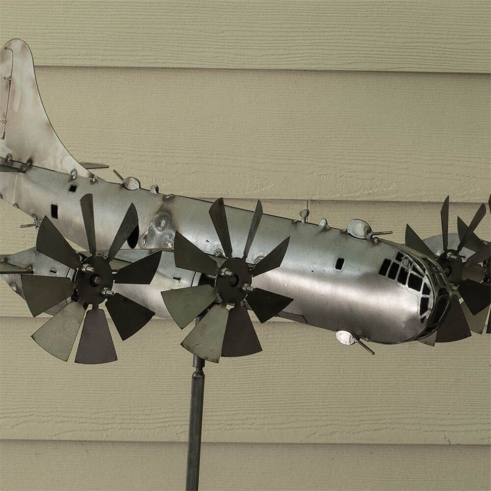 SkySpin – Das Flugzeug-Windrad für deinen Garten!