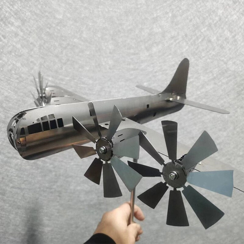 SkySpin – Das Flugzeug-Windrad für deinen Garten!