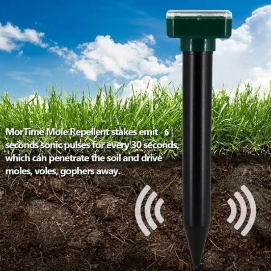 EcoGuard | Solar Tiervertreiber | Ultraschall-Abwehr | Wetterfest & Solarbetrieben