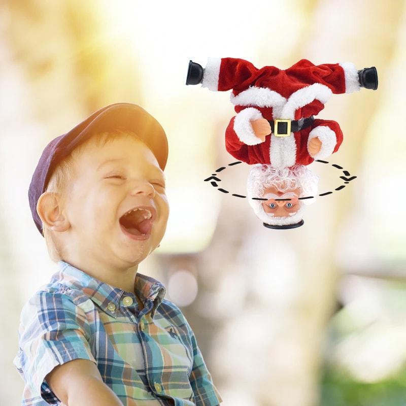 MerryMotion - Verwandle Deine Weihnachtsdekoration mit Lebhaften Akrobatischen Weihnachtsmännern