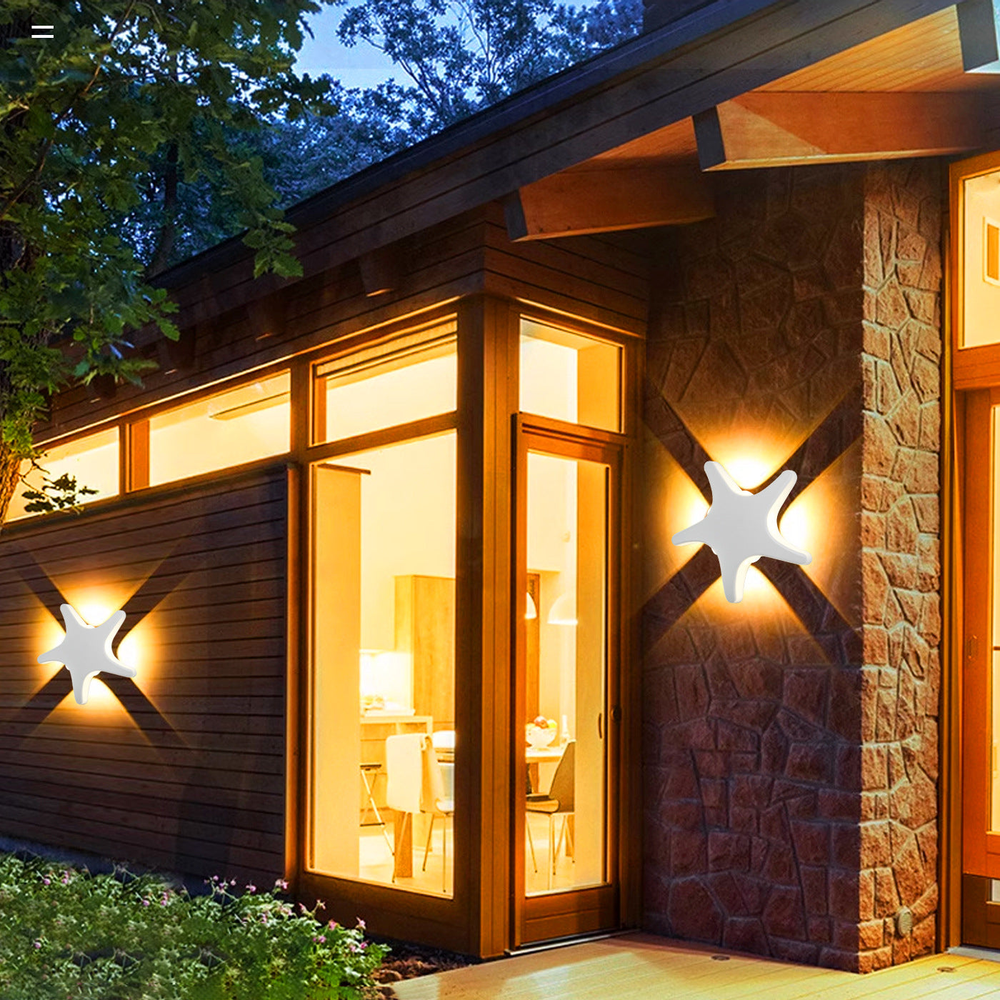 LumaLite | LED Outdoor Wall Light | Modernes Design | Energiesparend | Wetterfest