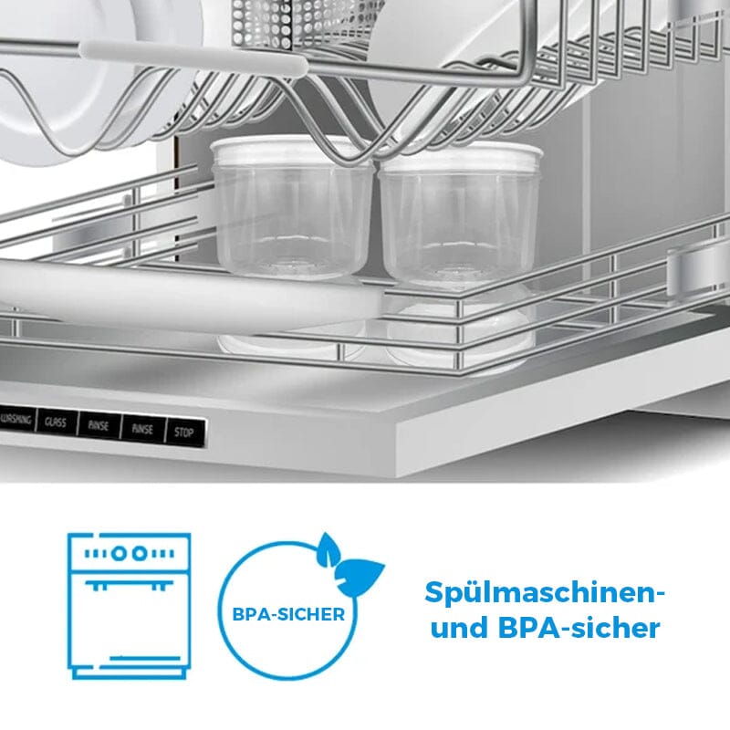 PicklePal™ - Essiggurken- und Olivenglasbehälter mit Sieb [Letzter Tag Rabatt]