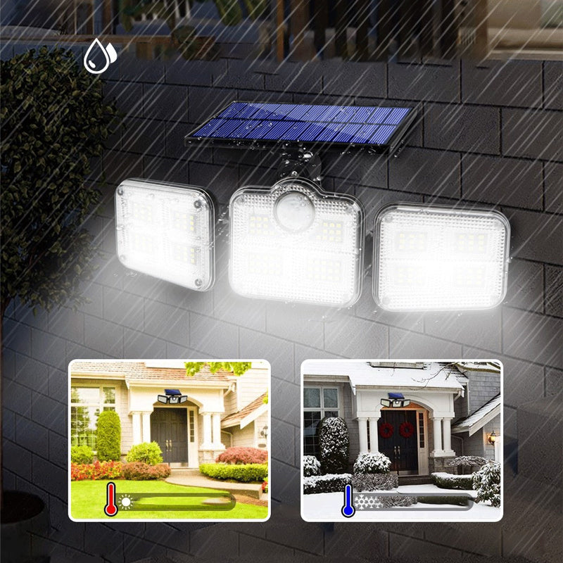 SolarSafe - Bewegungsaktivierte LED-Sicherheitsleuchte
