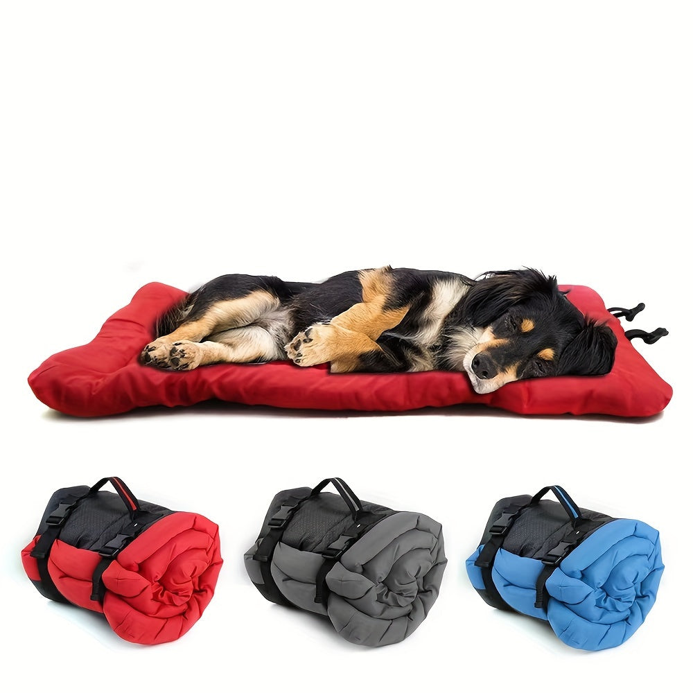 PawVenture | Wasserdichte Hundematte | Faltbar, Robust & Bequem | Für Camping, Reisen & Zuhause