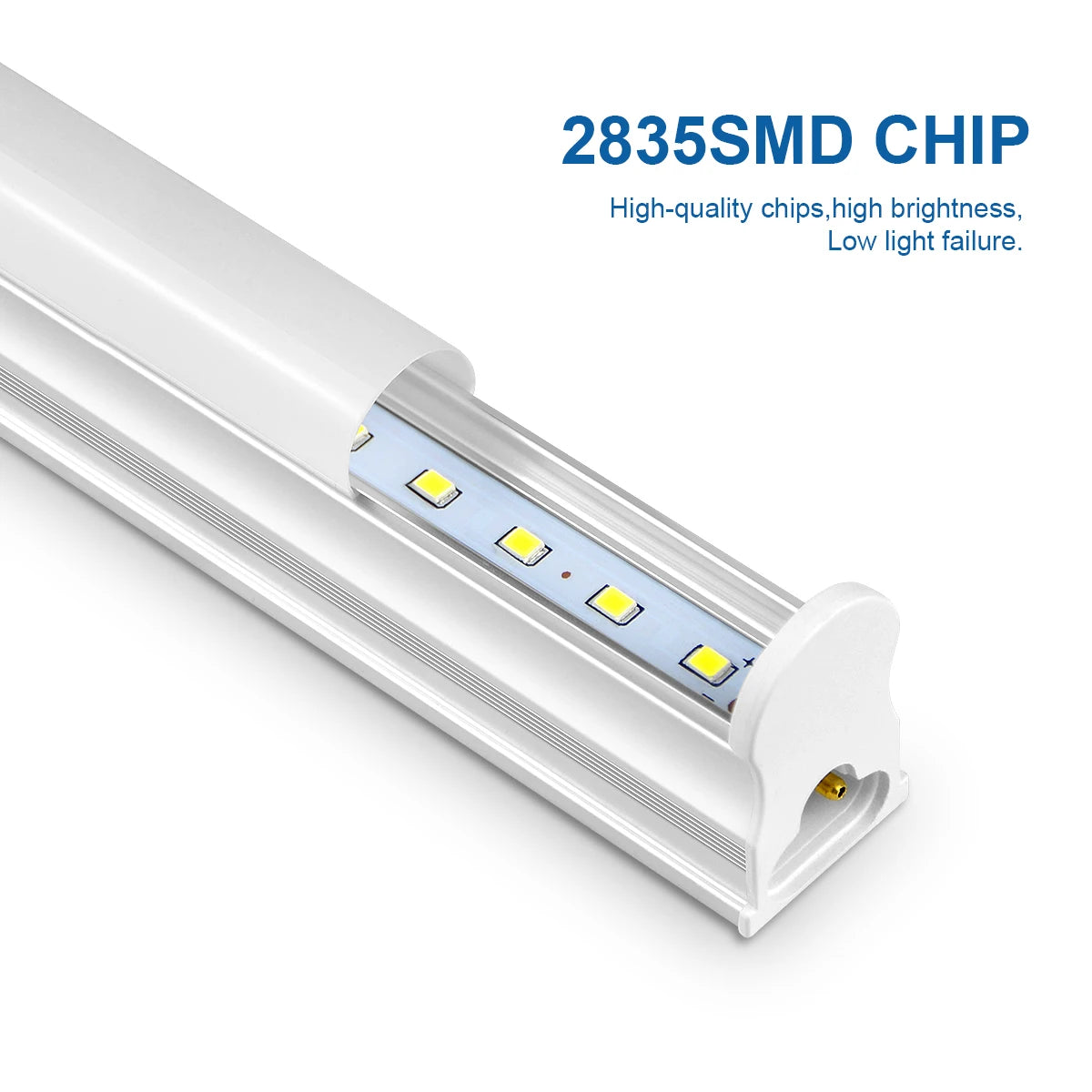 LumiLine T5 LED-Lichtleiste 50 cm | 15 W | Neutrale, Warme & Kühle Weißtöne | Aluminiumgehäuse | Energieeffizient & Flimmerfrei