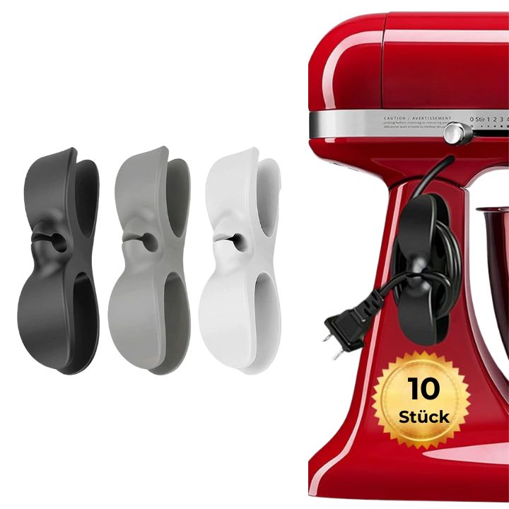 5+5 GRATIS | CordGrip - Selbstklebender kabel-organizer [Letzter Tag Rabatt]