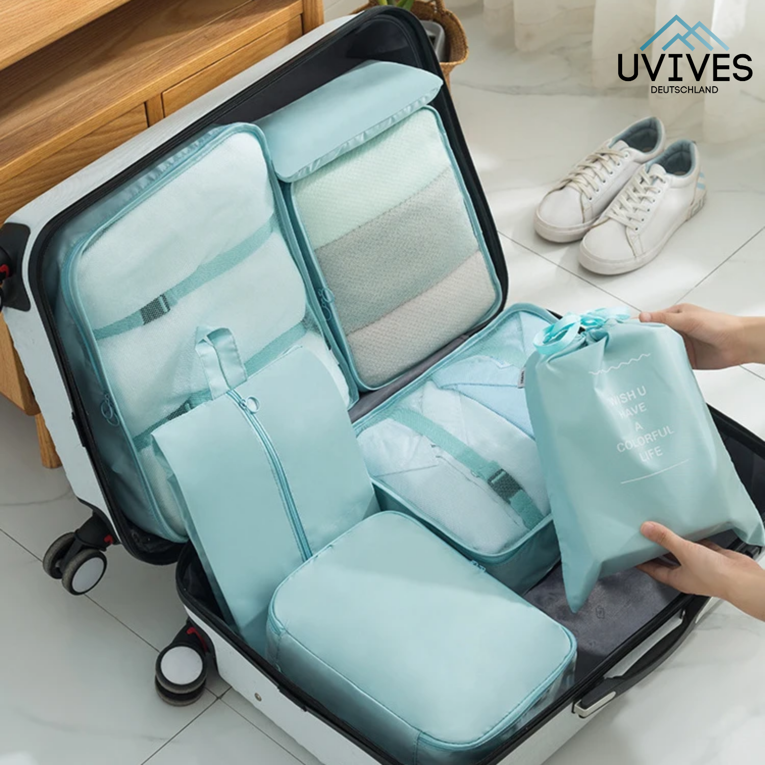 4+4 GRATIS | TravelTidy™ - Aufbewahrungsbeuteln für das Reisesortiment
