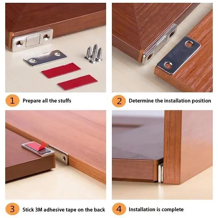 2+2 GRATIS | LockMate - Ultra magnetischer Türschließer [Letzter Tag Rabatt]