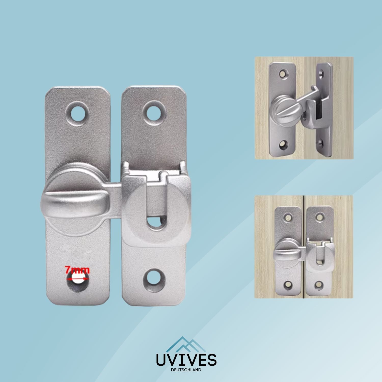 2+1 GRATIS | LockMate™ – Extra Sicherheit für dein Zuhause in Minuten