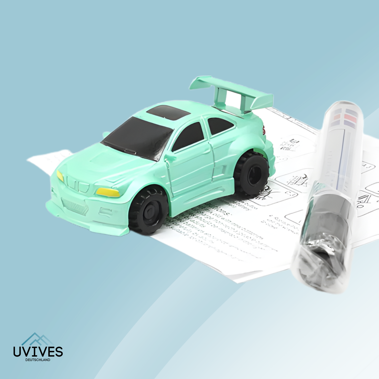 MagicLine Car – Das Auto, das deinen Zeichnungen folgt!