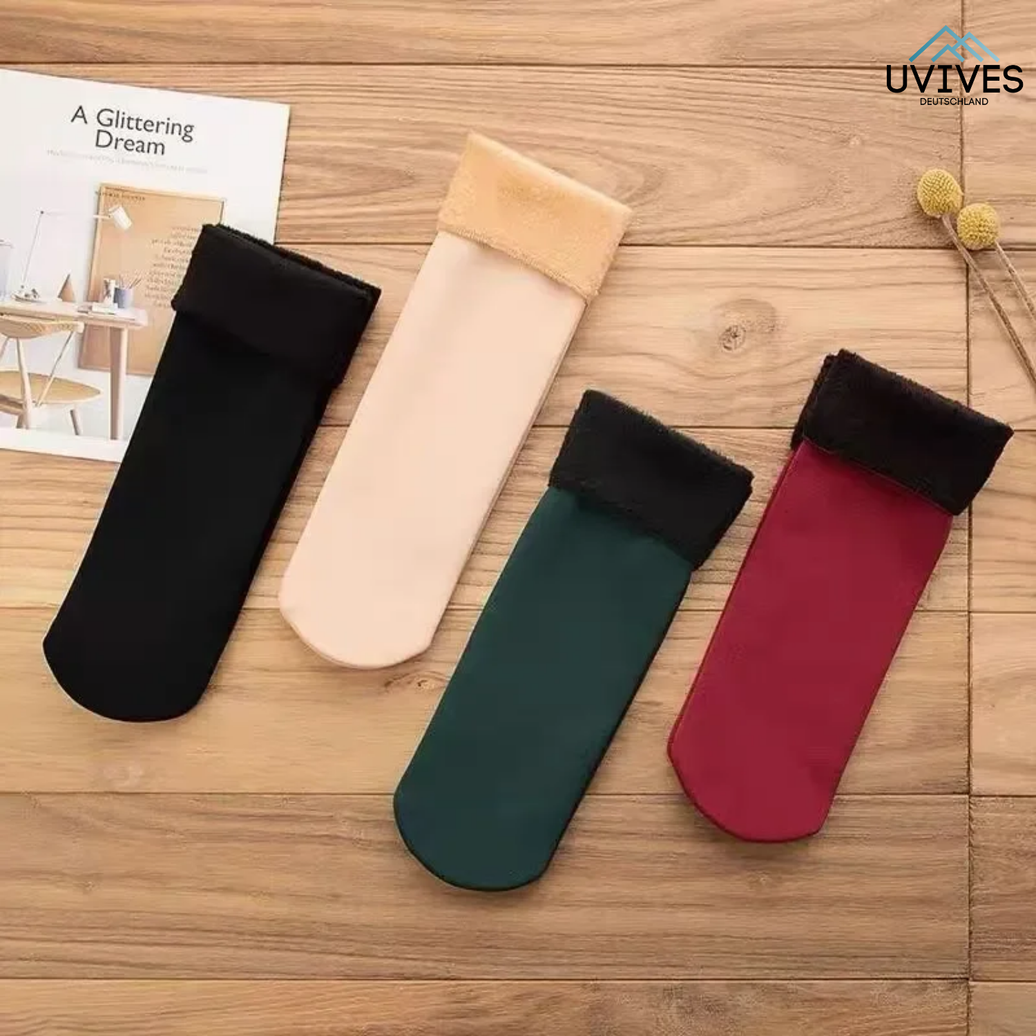 4+4 GRATIS | CozyFeet – Socken, die wirklich warmhalten!