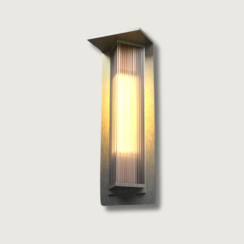 Solarvia Pro Wandlampe | Mit Bewegungsmelder | Solarbetrieben & Wetterfest | LED Warmweiß | Für Garten & Hauswand