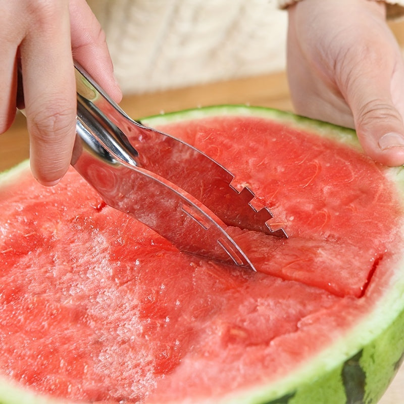 JuicyCutter - Edelstahl Wassermelonenschneider