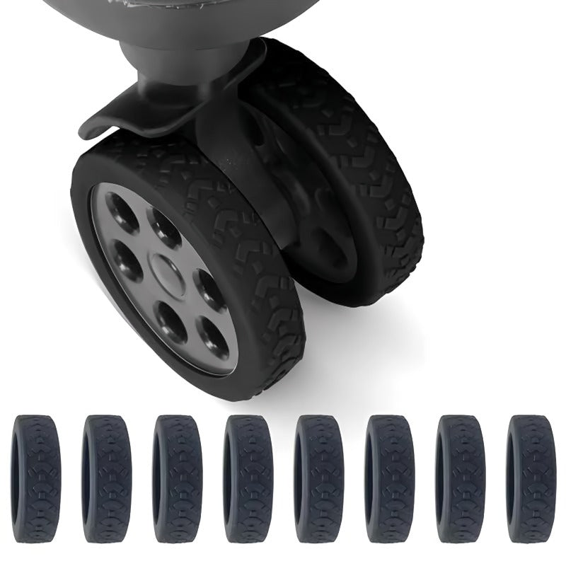 4+4 GRATIS | WheelShield – Schützt deine Kofferrollen und reduziert Lärm