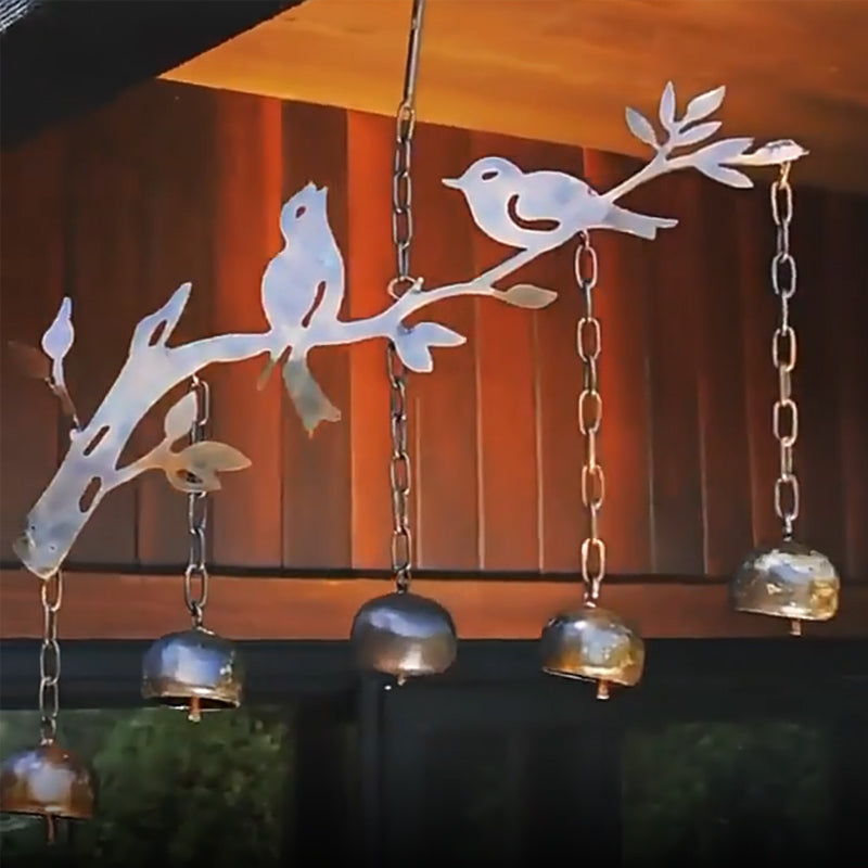 ChimeNest - Das charmante Vogel-Windspiel
