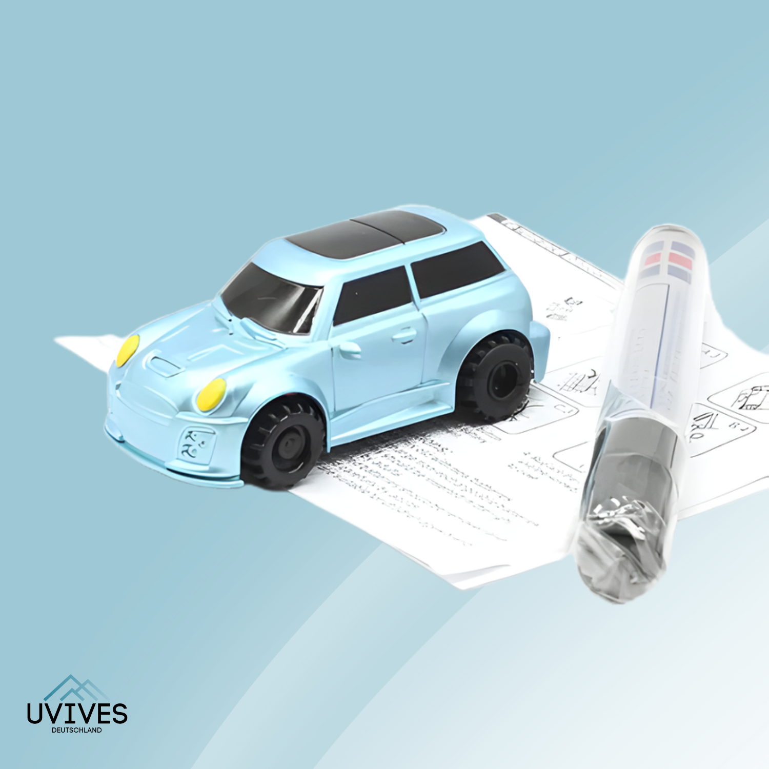 MagicLine Car – Das Auto, das deinen Zeichnungen folgt!