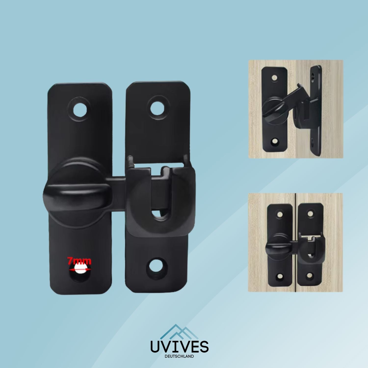 2+1 GRATIS | LockMate™ – Extra Sicherheit für dein Zuhause in Minuten