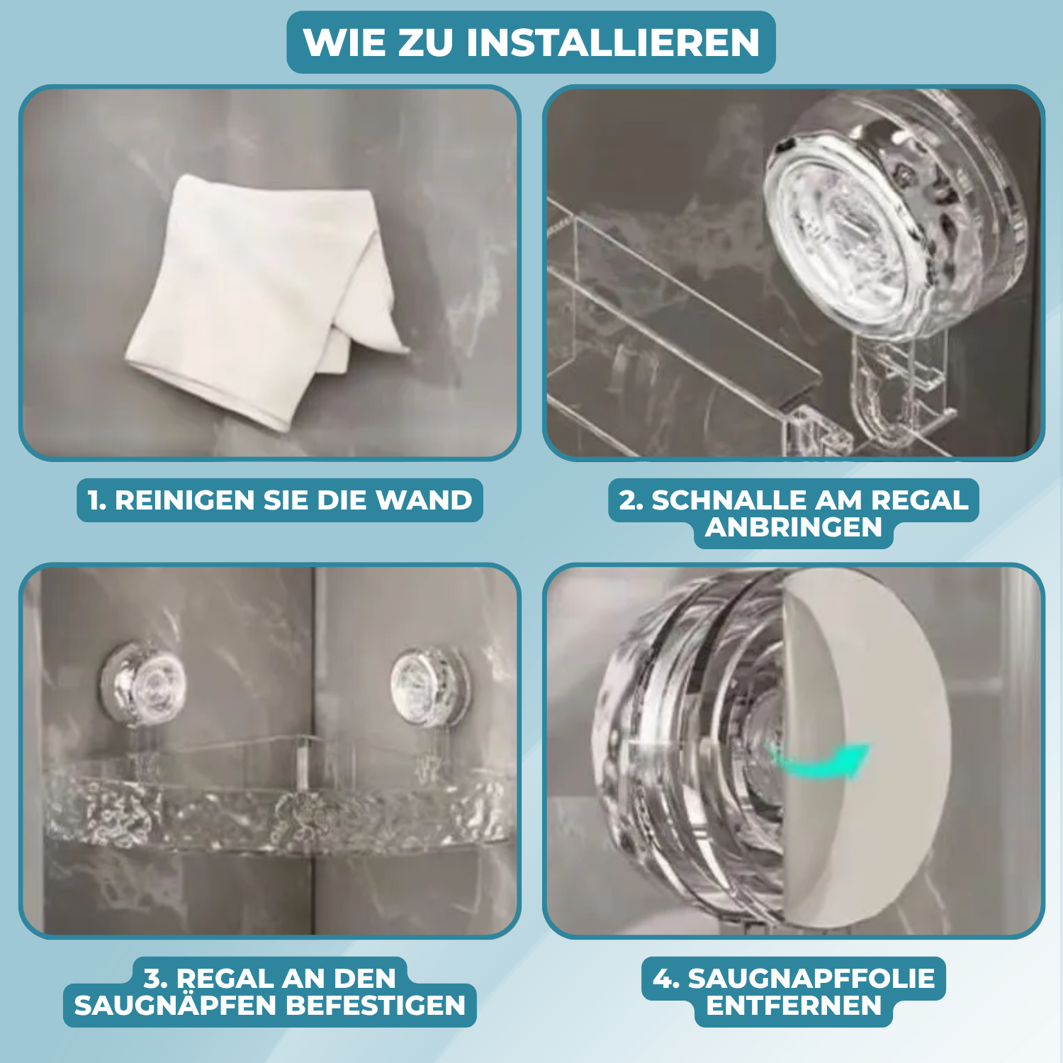CornerShelf™ – Ordnung und Stil für jedes Badezimmer