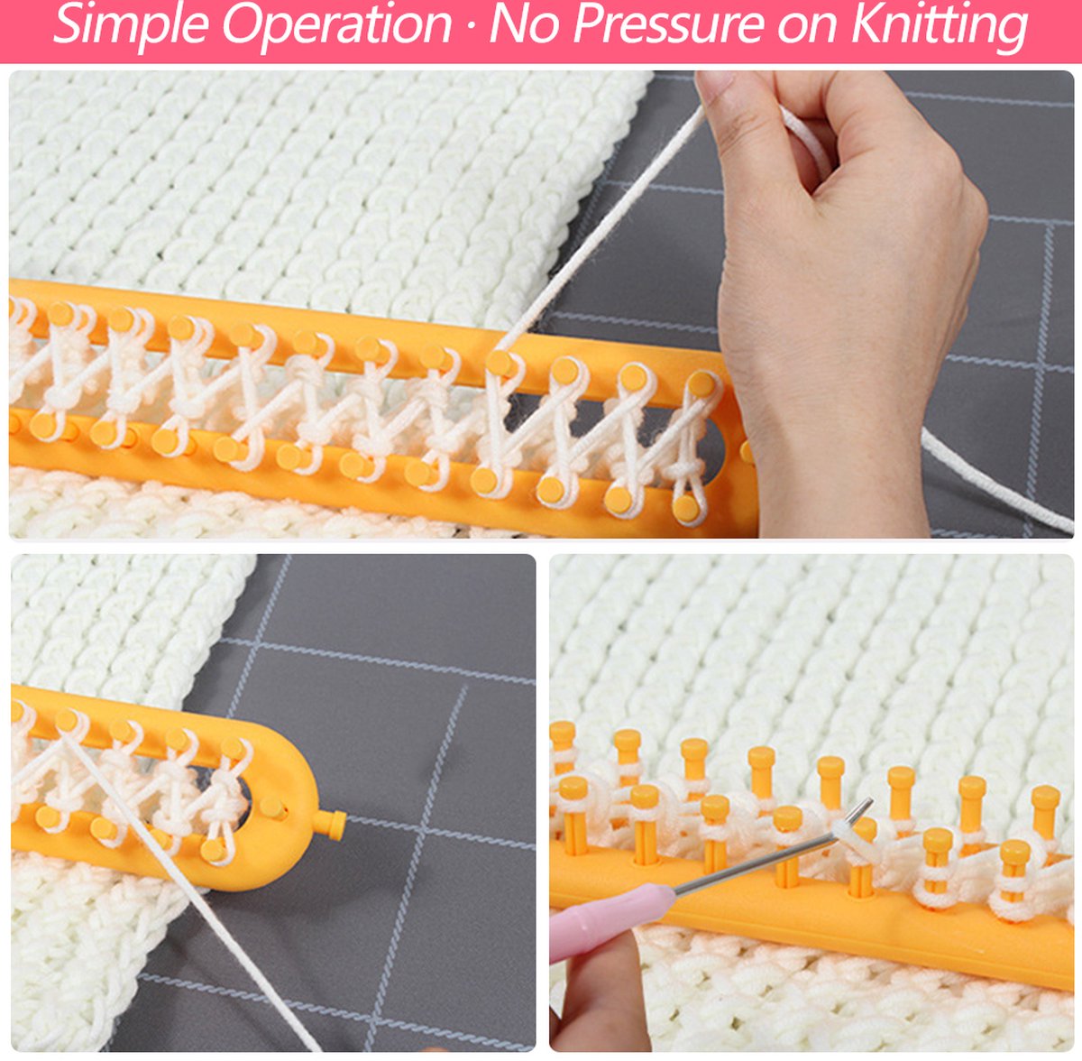 1+1 GRATIS | KnitEase – Stressfreies Stricken für kreative Köpfe!