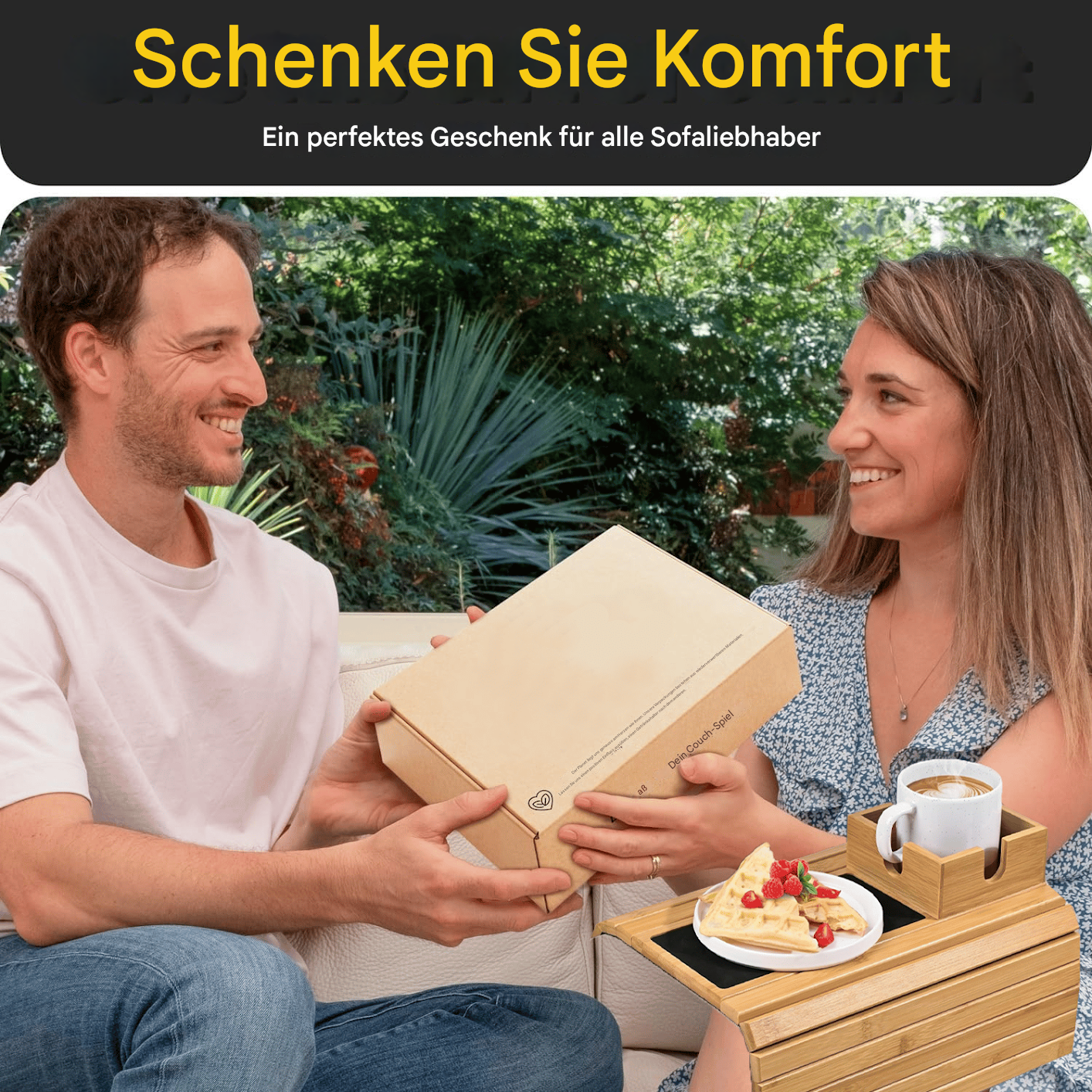 1+1 GRATIS | SofaSip – Nie wieder verschüttete Getränke auf dem Sofa
