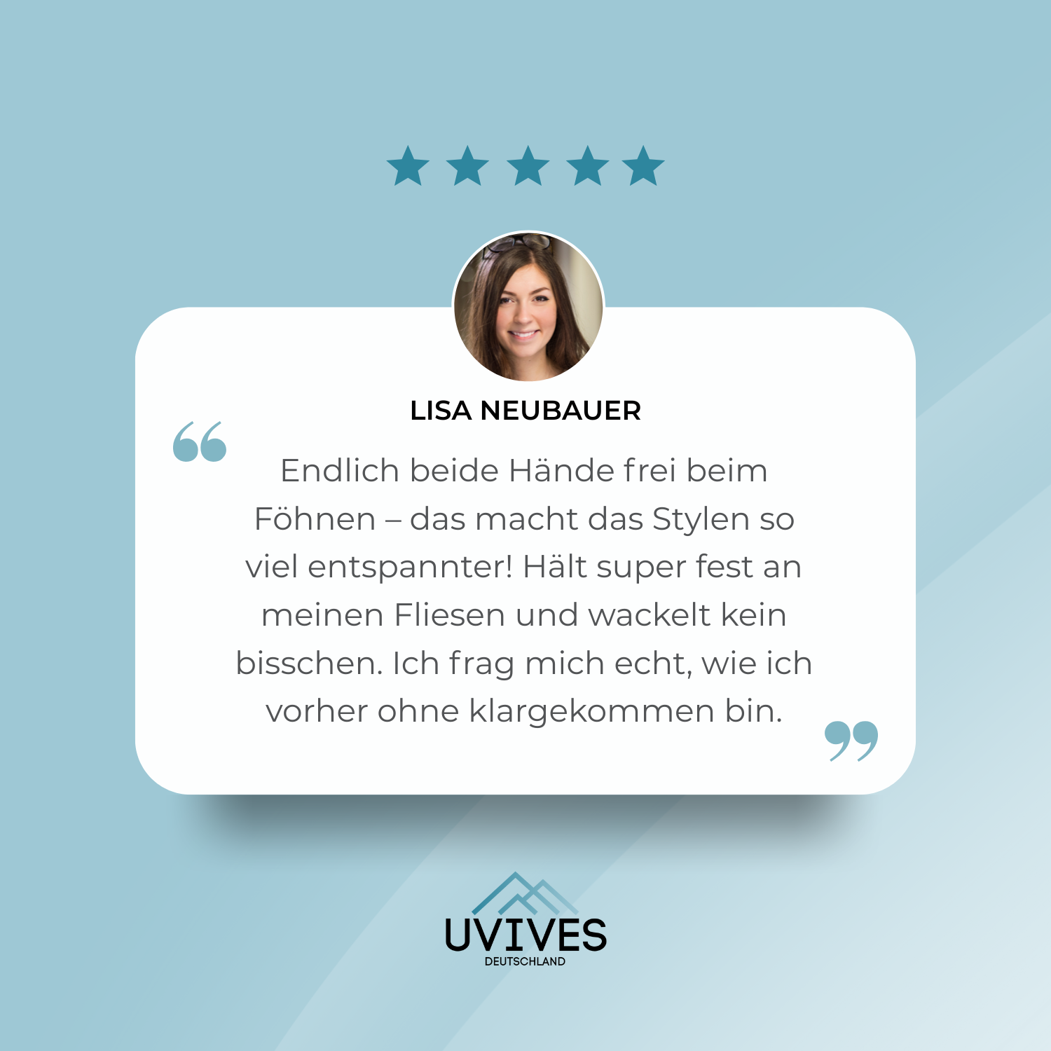 DryGrip – Haare stylen ohne Hände!