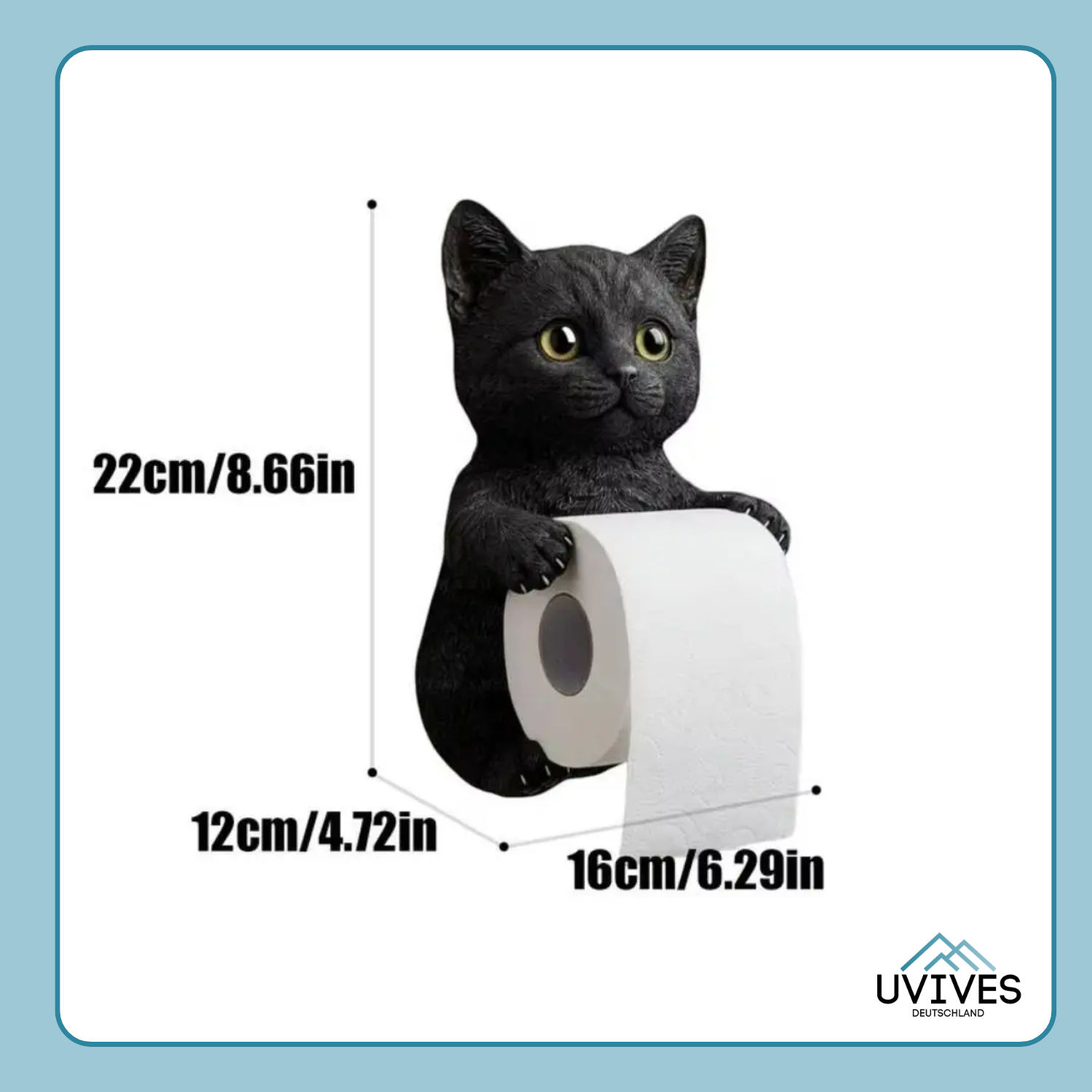 PurrRoll – Der Toilettenpapierhalter mit Katzencharme!