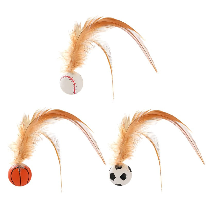 FeatherBounce – Spielspaß für aktive Katzen!