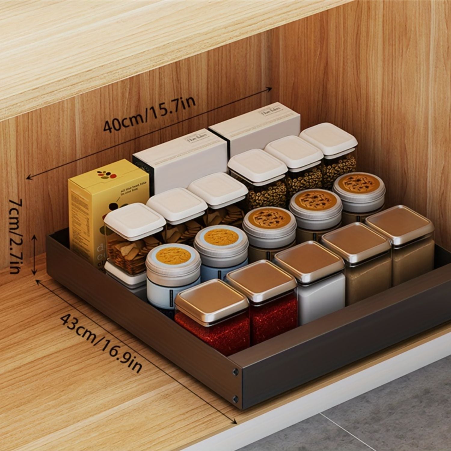 StackEase™ – Der clevere Küchenschrank-Organizer!