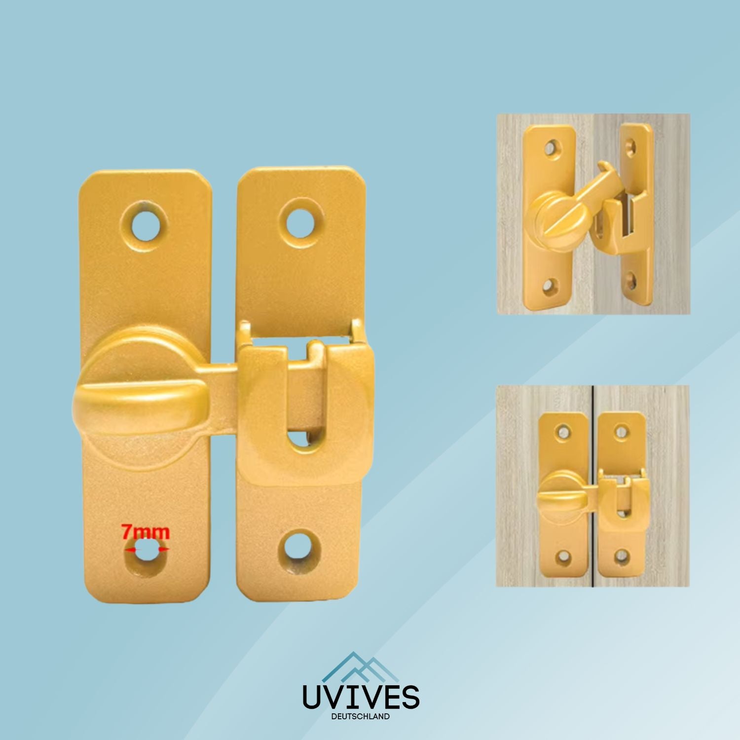 2+1 GRATIS | LockMate™ – Extra Sicherheit für dein Zuhause in Minuten