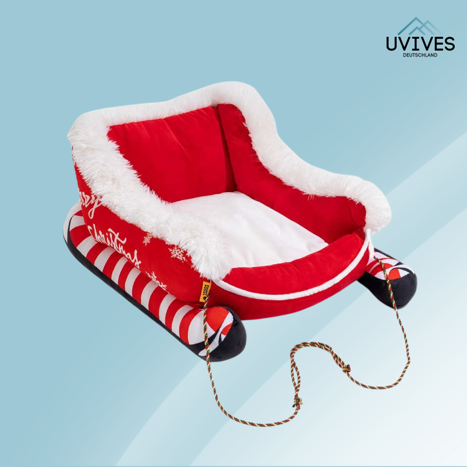 PawSleigh – Das festliche Hundebett für traumhafte Wintertage