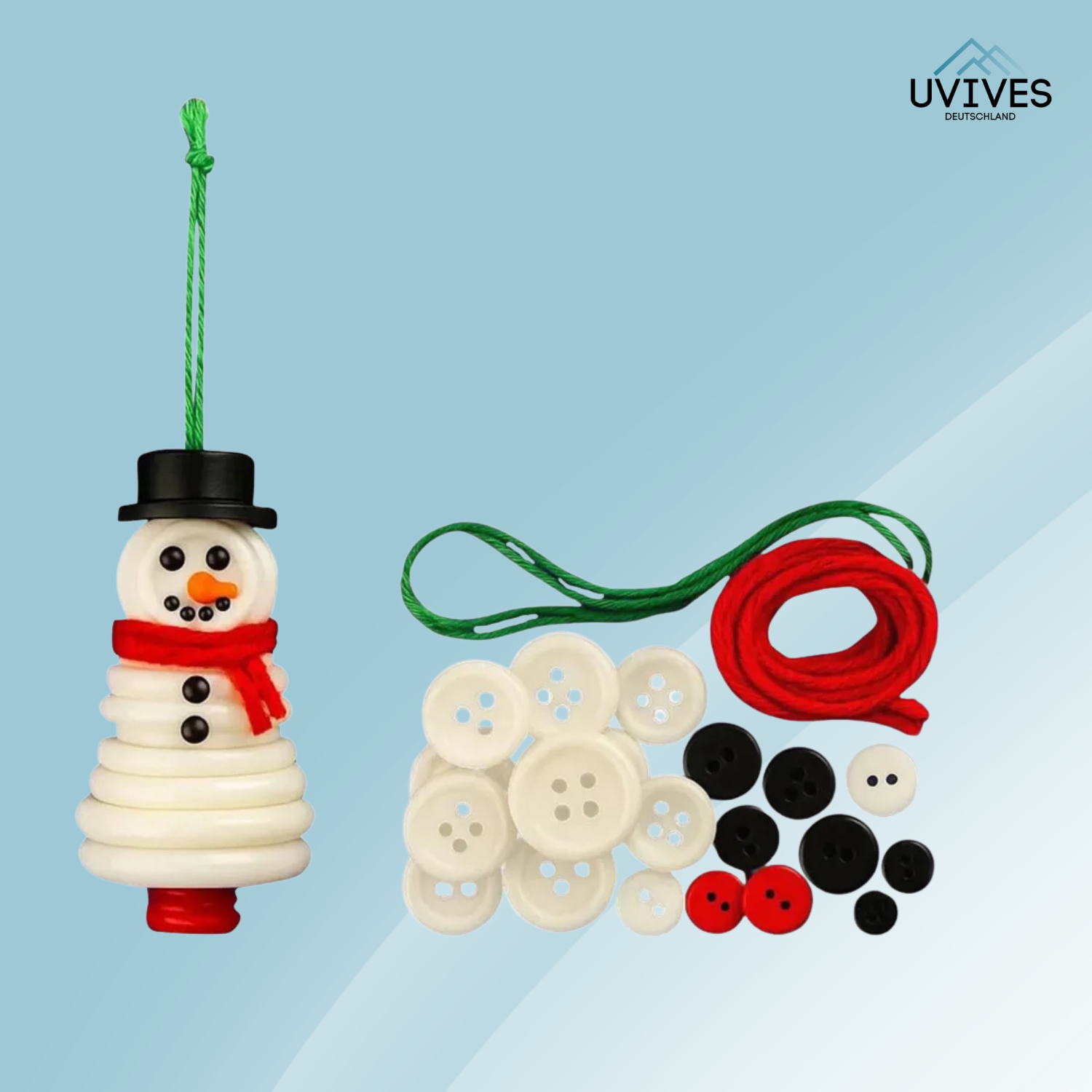 ButtonJoy – Dein persönliches DIY-Weihnachtswunder aus Knöpfen