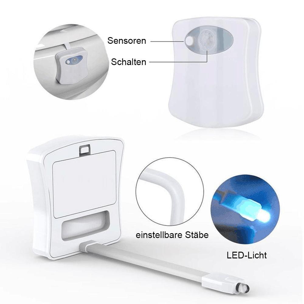 LumiClean – Farbenfrohes WC-Licht mit UV-Hygiene!