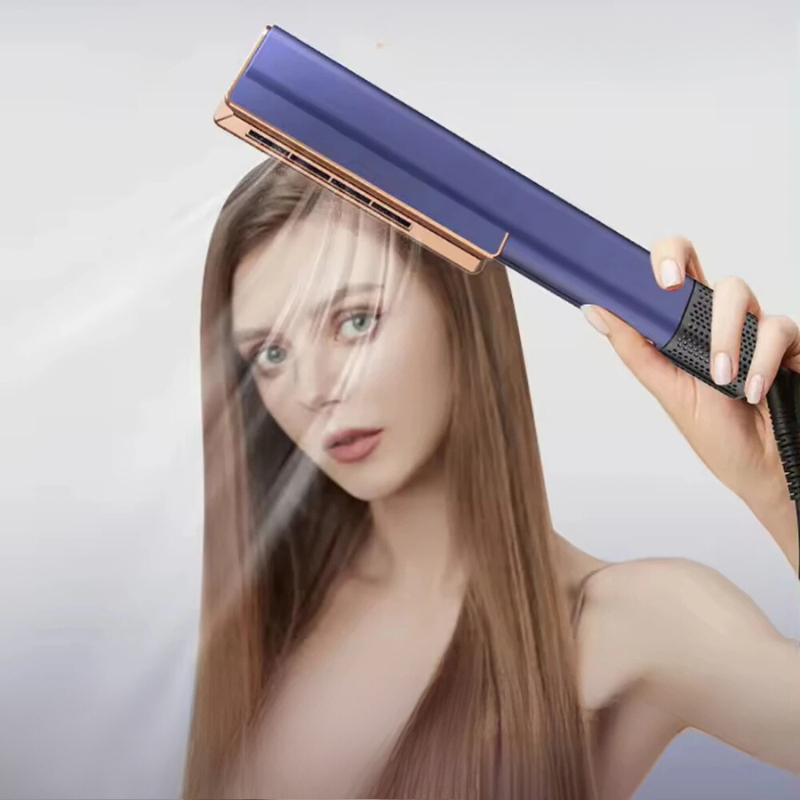 SilkNova | 2-in-1 Haarglätter & Föhn | Ionen-Technologie, Temperaturkontrolle, 360° Kabel | Für nasses & trockenes Haar