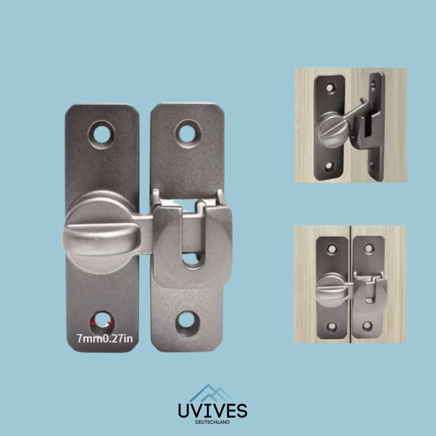 2+1 GRATIS | LockMate™ – Extra Sicherheit für dein Zuhause in Minuten