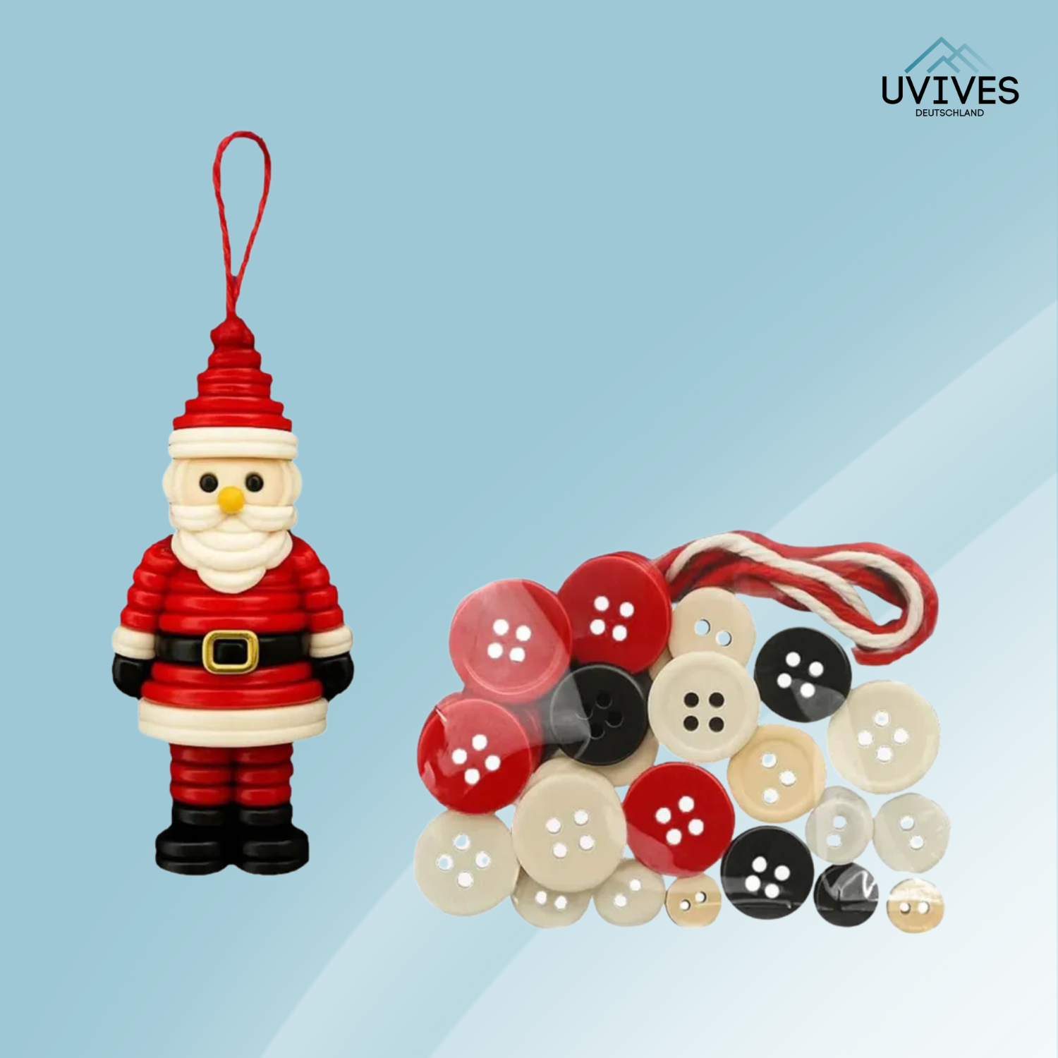 ButtonJoy – Dein persönliches DIY-Weihnachtswunder aus Knöpfen