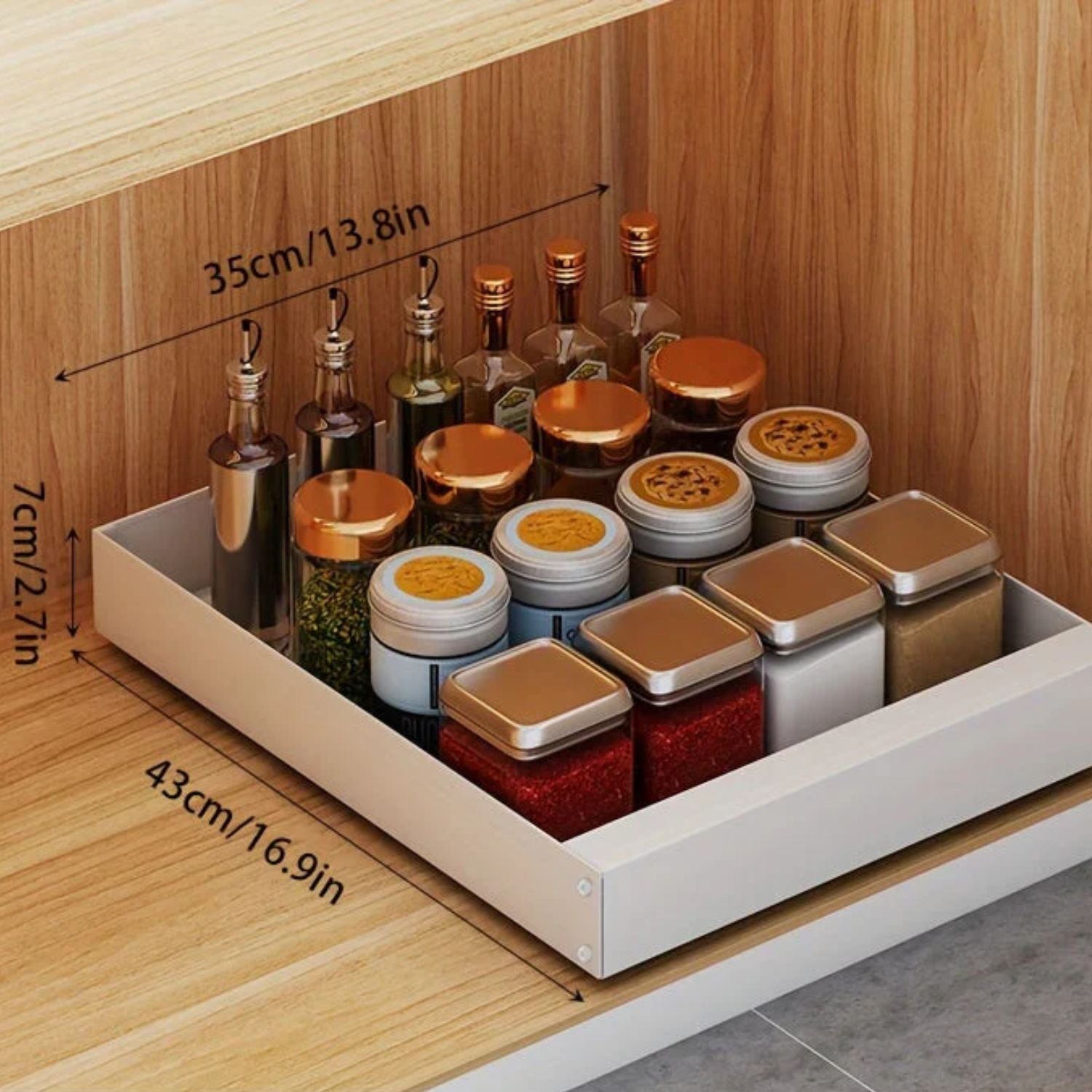 StackEase™ – Der clevere Küchenschrank-Organizer!