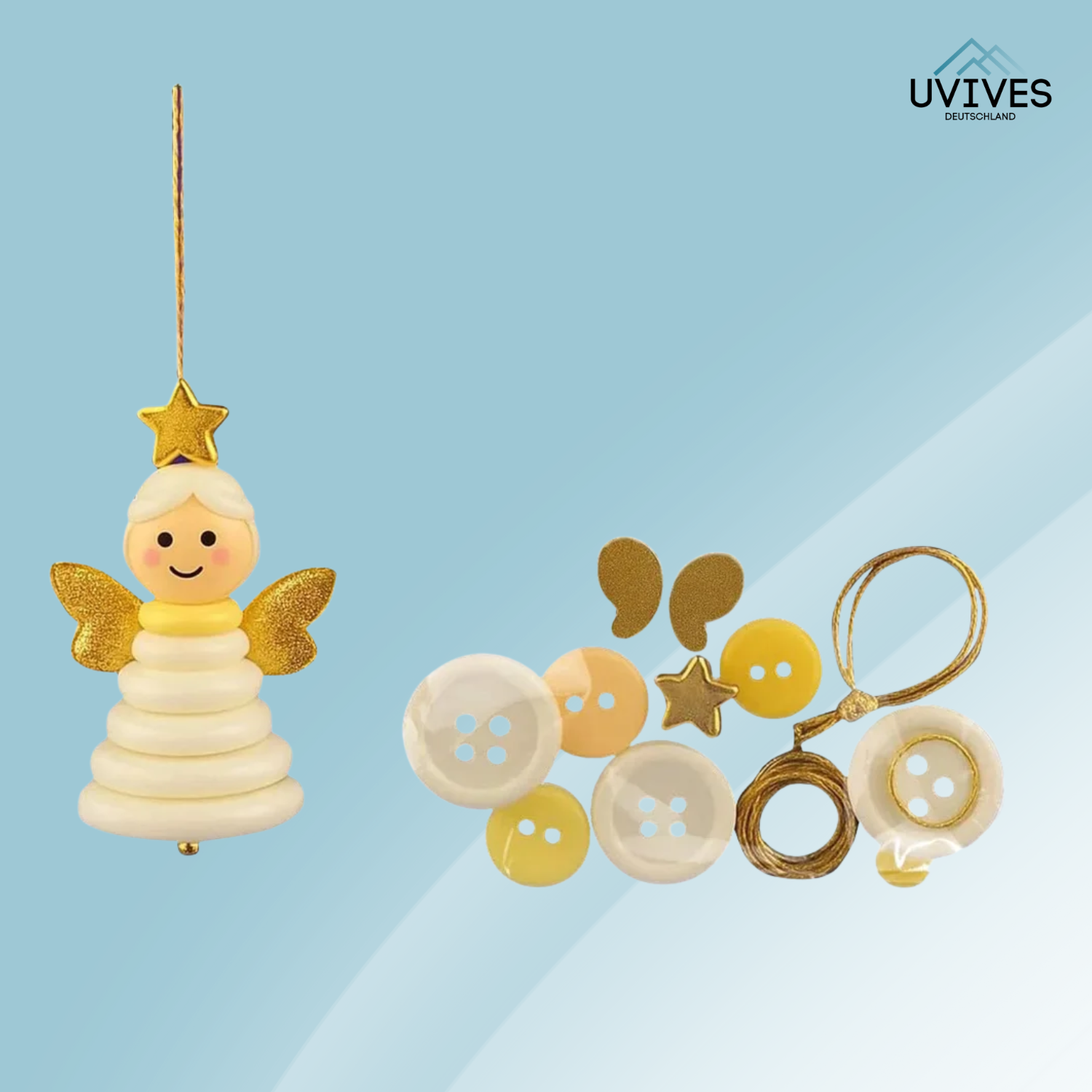 ButtonJoy – Dein persönliches DIY-Weihnachtswunder aus Knöpfen