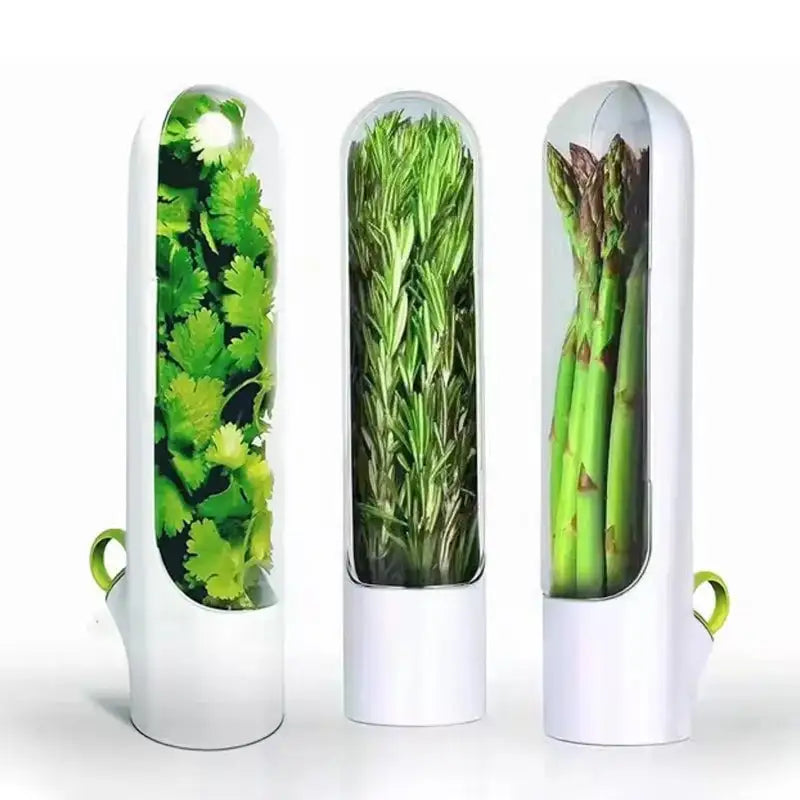 1+1 GRATIS | HerbPod - Frischhaltebehälter für Gemüse und Kräuter [Letzter Tag Rabatt]