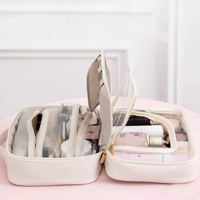 GlamiZen™ – Multi-Fach-Kosmetiktasche für stilvolle Organisation