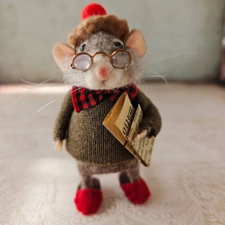 TinyTail – Handgemachte Maus voller Herz & Winterzauber