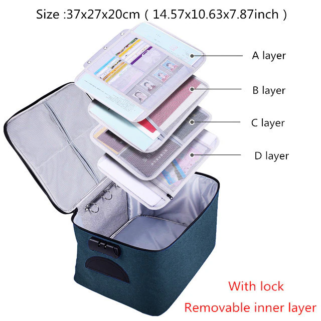 PackFile - Dokumententasche Organizer Akten [Letzter Tag Rabatt]
