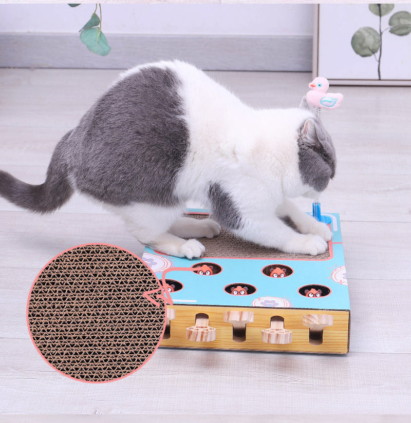 FelineFun Interactive Cat Toy | USB-Aufladbar & Geräuscharm | Mit Zufallsmodus & Federn
