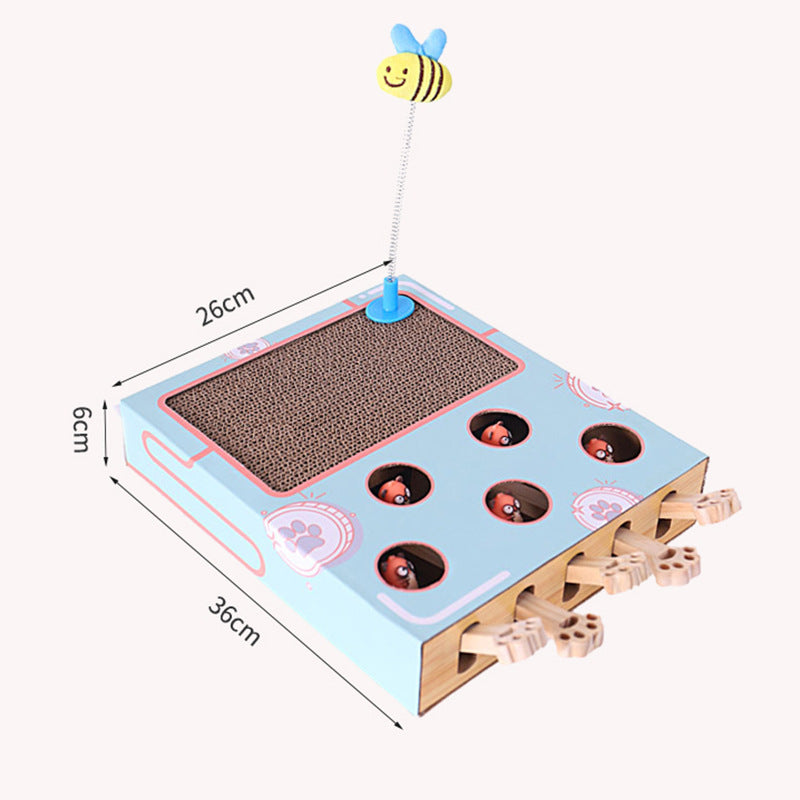 FelineFun Interactive Cat Toy | USB-Aufladbar & Geräuscharm | Mit Zufallsmodus & Federn