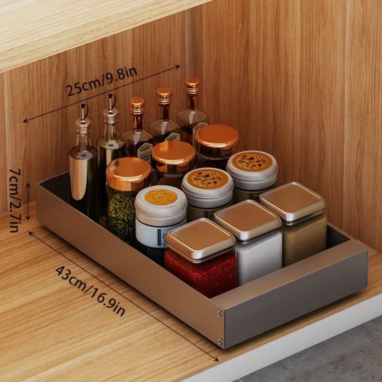 StackEase™ – Der clevere Küchenschrank-Organizer!