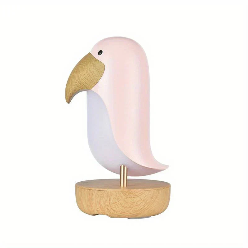 Lumipeck | Specht Tischlampe | Kabellos & Wiederaufladbar | Für Kinder- & Wohnzimmer