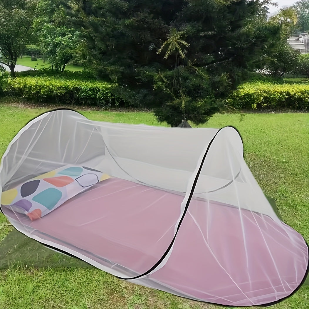 BugFreeX | Mückennetz für Einzelpersonen | Leicht, Atmungsaktiv & Mit Reißverschluss | Für Camping, Trekking & Reisen