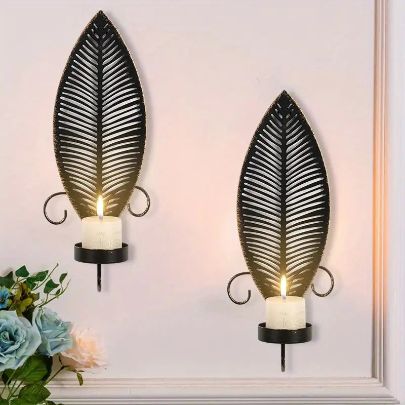 FoliGlow – Blattförmiges Kerzenhalter-Set!