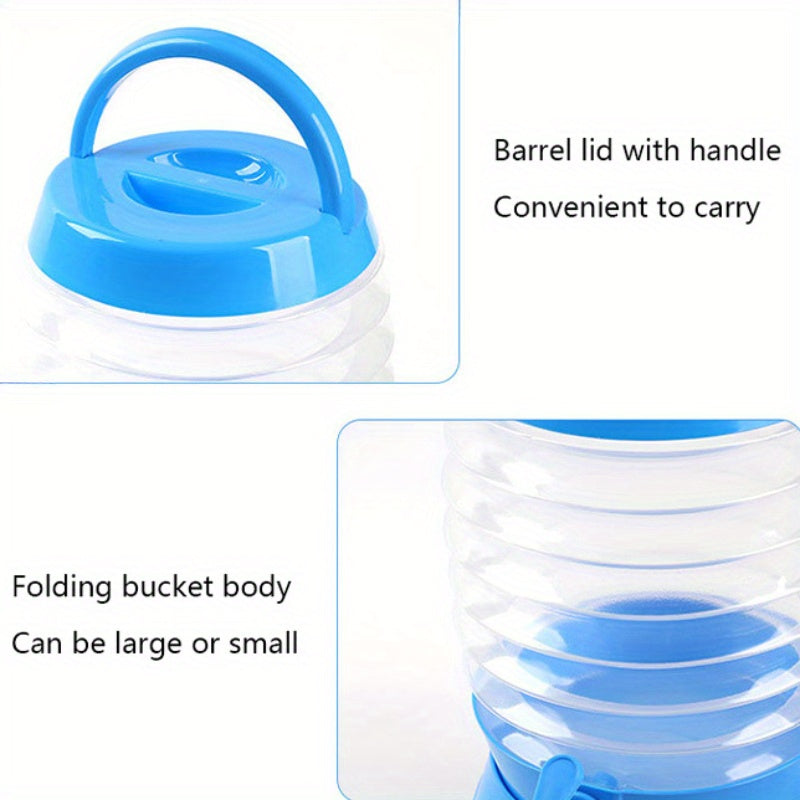 HydraPack | Faltbare Wasserkanne | 3,5L | Kompakt & Tragbar