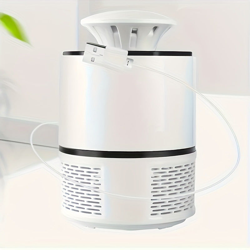 InsectaGuard Mückenlampe | Leise & Effizient | Mit USB-Anschluss & Blaulicht | Für Innen & Überdachte Außenbereiche